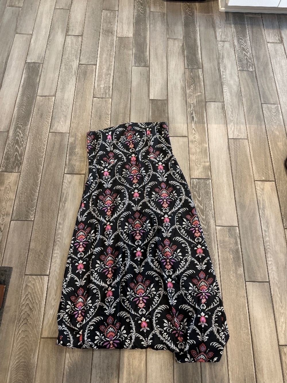 Strapless dress